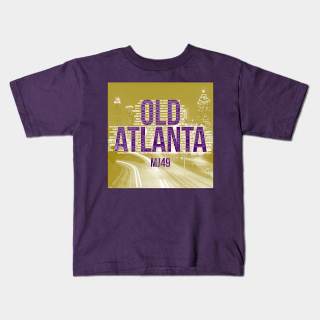 Old Atlanta Kids T-Shirt by MrOldAtlanta